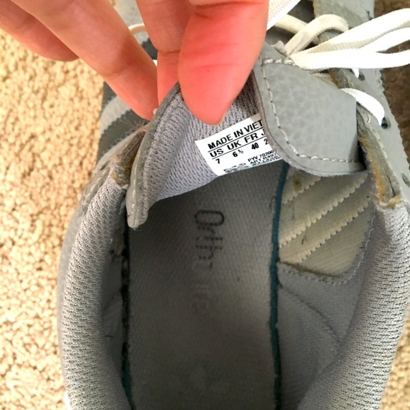 adidas Gray and Black Women's Sneakers - Picture 7 of 9